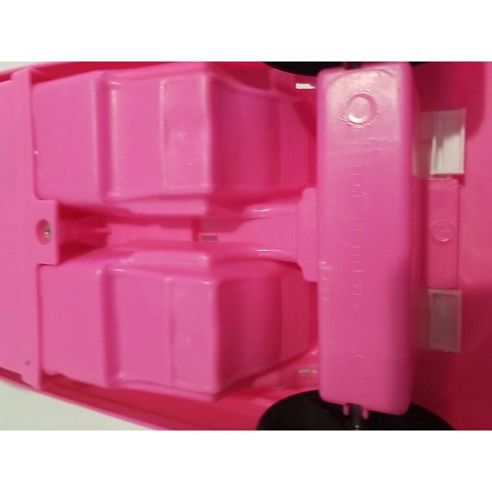 Vintage 1994 Mattel Barbie Pink Corvette Convertible Car 18"Chevy Chevrolet - Picture 7 of 7